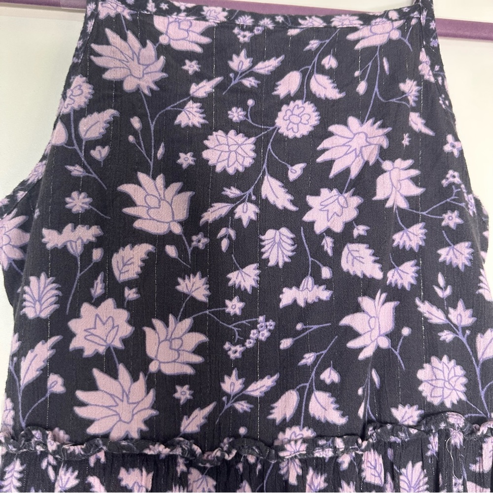 Cat & Jack purple floral sundress L10/12 - Picture 9 of 14